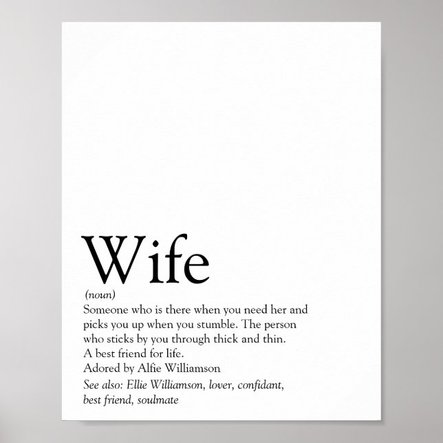 Affiche La meilleure définition de femme au monde (Devant)
