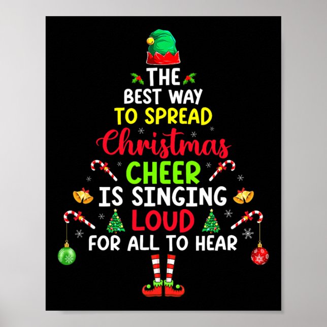 Affiche La Meilleure Façon De Diffuser La Soirée De Noël E (Devant)
