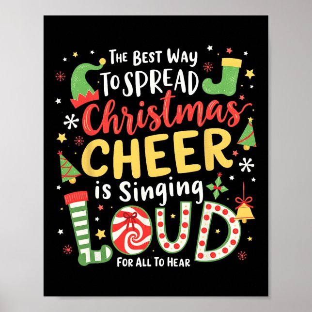 Affiche La Meilleure Façon De Diffuser La Soirée De Noël E (Devant)