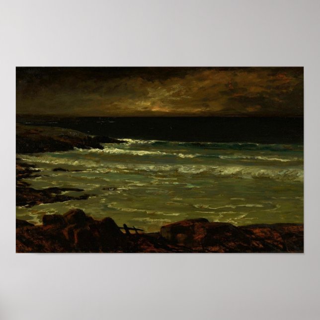 Affiche La mer Méditerranée (Devant)