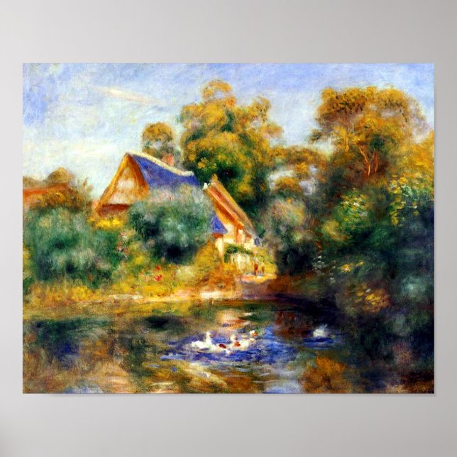 Affiche La Mere aux Oie par Renoir Imprimer (Devant)