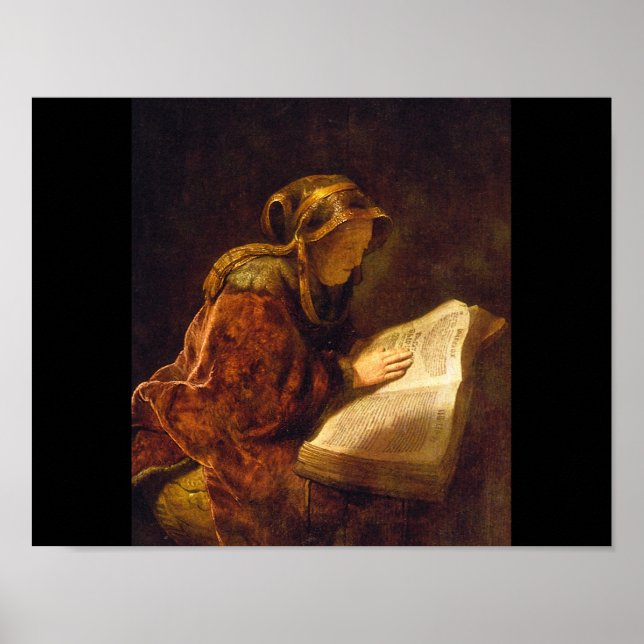 Affiche La mère de Rembrandt, Masters de Rembrandt (Devant)