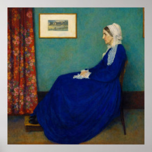 Affiche La mère de Whistler par James McNeill Whistler