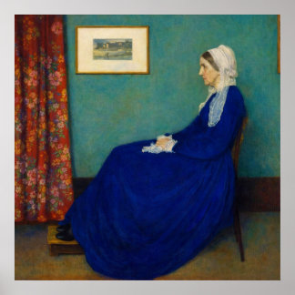 Affiche La mère de Whistler par James McNeill Whistler