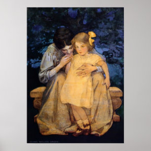 Affiche La mère et l'enfant de Willcox
