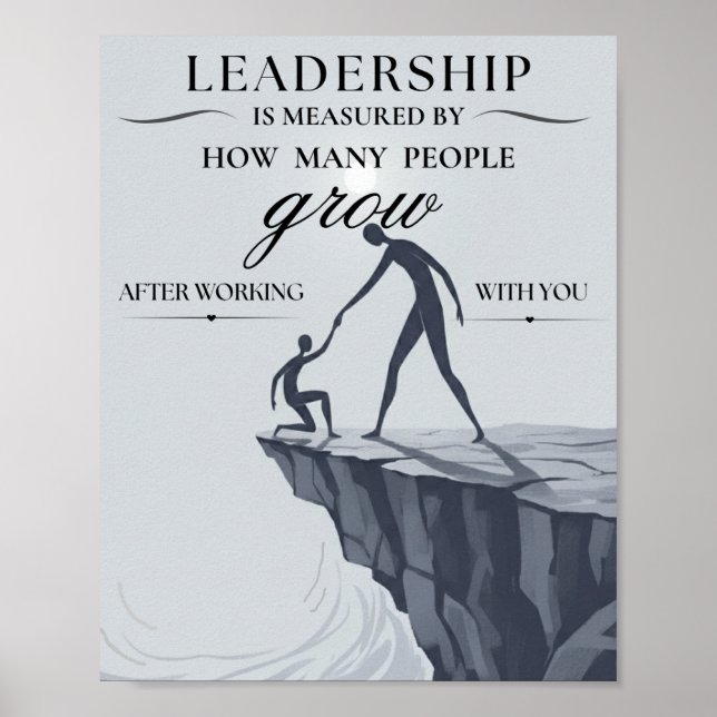 Affiche La mesure d'un leader (Devant)