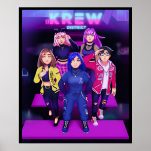 Affiche La mignonne Fanart Funneh et le magasin de caricat
