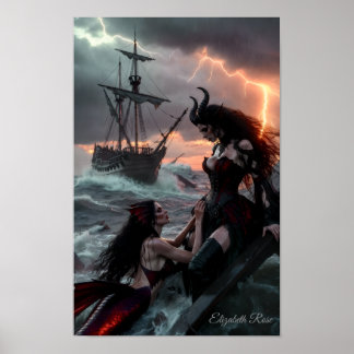 Affiche La miséricorde de la sirène