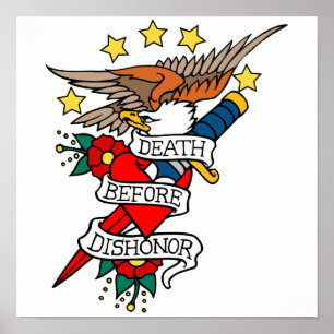 Affiche La mort avant déshonneur