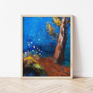 Affiche La Mort de Bouddha   Odilon Redon