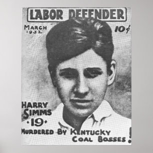 Affiche La mort de Harry Simms