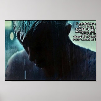 Affiche La mort de Roy Batty