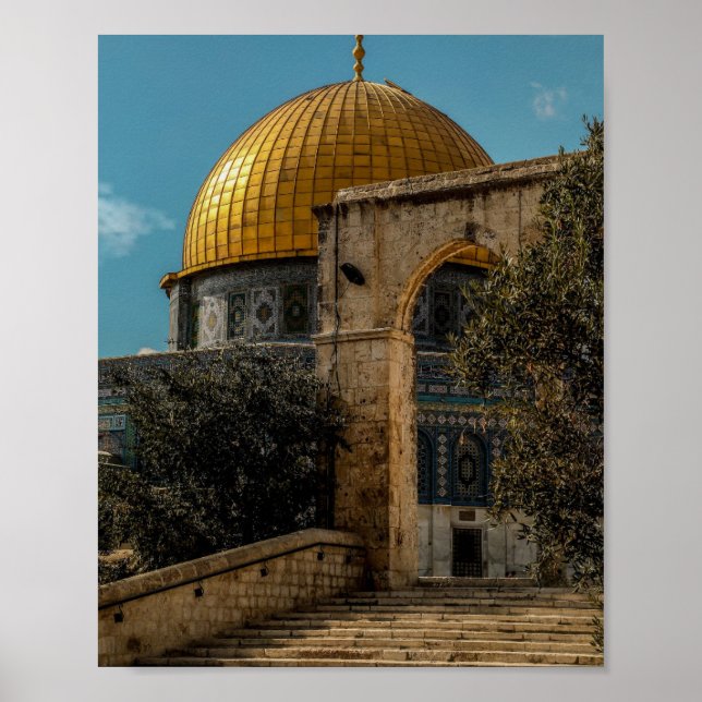 Affiche La mosquée Al-Aqsa (Devant)