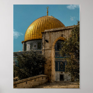 Affiche La mosquée Al-Aqsa Jérusalem