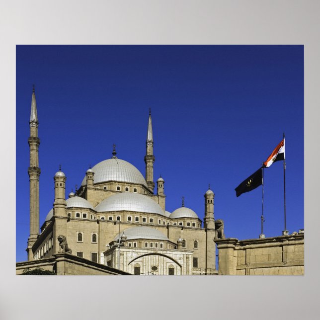 Affiche La mosquée de Muhammad Ali à la Citadelle, aussi (Devant)