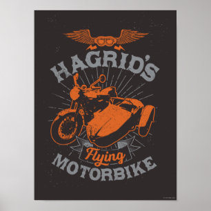 Affiche La moto volante de Hagrid