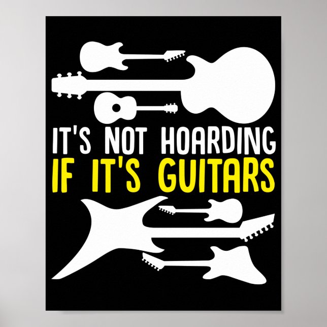 Affiche La Musique De Guitare Apprécie Son Pas D'Accompagn (Devant)