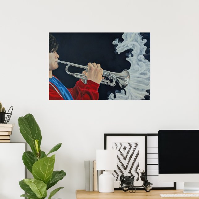 Affiche La musique défie les ténèbres (Bureau à domicile)