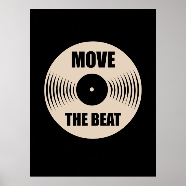 Affiche La Musique Déplace Le Beat (Devant)