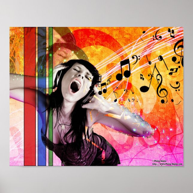 Affiche La musique est ma vie (Devant)