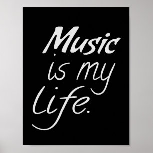 Affiche La musique est ma vie
