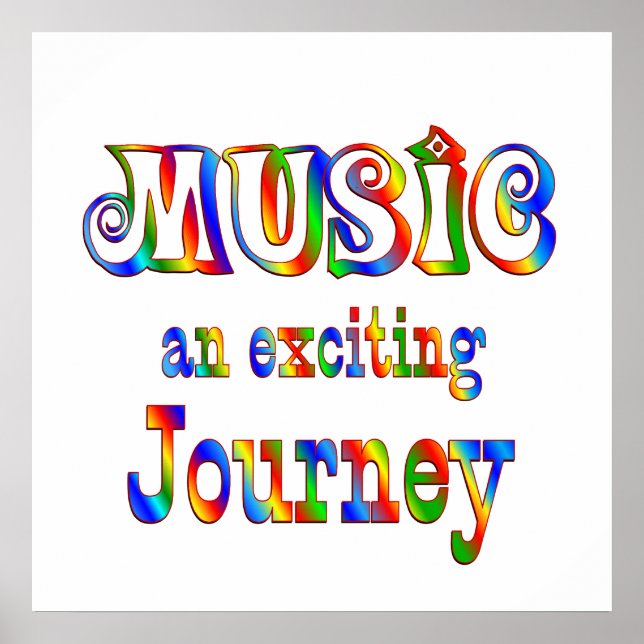 Affiche La MUSIQUE est passionnante (Devant)