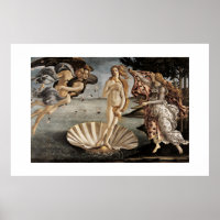 La naissance de Vénus de Sandro Botticelli (1485)