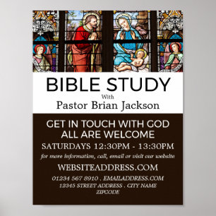 Affiche La naissance du Christ, Classe Bible chrétienne Ad