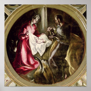 Affiche La nativité, 1587-1614