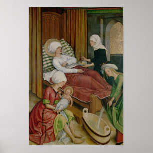 Affiche La Nativité de la Vierge, v.1500