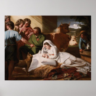 Affiche La Nativité - John Singleton Copley