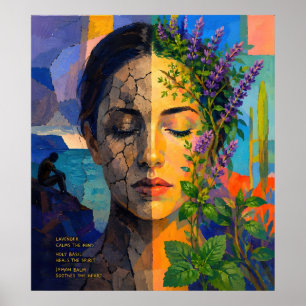 Affiche La nature répare ce qui se brise – Un portrait de
