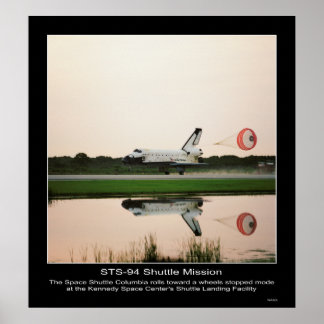 Affiche La navette spatiale Columbia