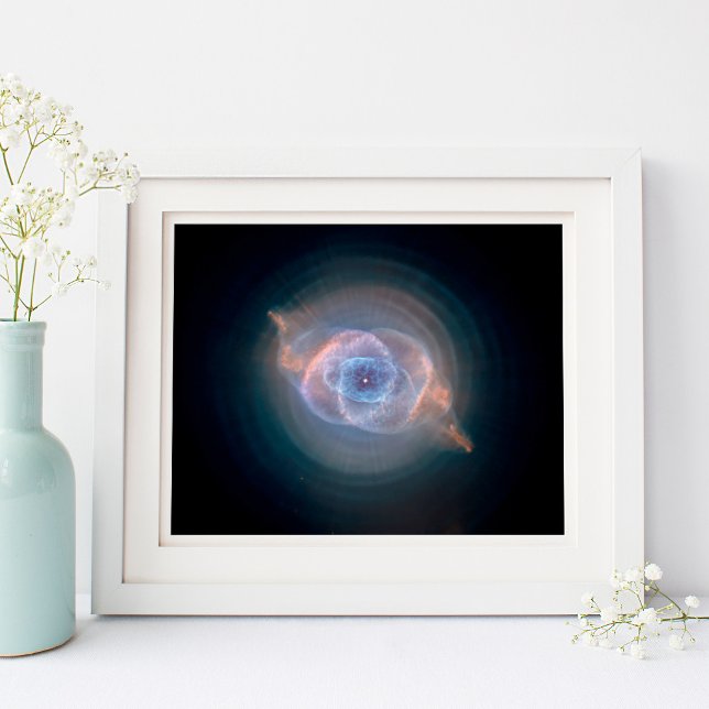 Affiche La nébuleuse de l'Œil de Chat 10x8 (The Cat's Eye Nebula 10x8 Poster)