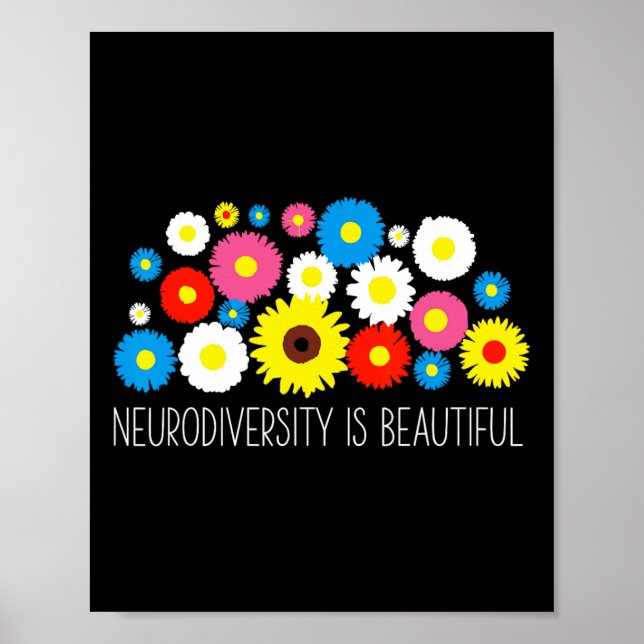 Affiche La neurodiversité est belle Sensibilisation sur l' (Devant)