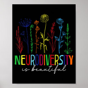 Affiche La neurodiversité est une belle prise de conscienc