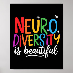 Affiche La Neurodiversité Est Une Belle Sped Et Autisme Ad