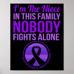 Affiche La nièce Personne ne combat seul La conscience d'A