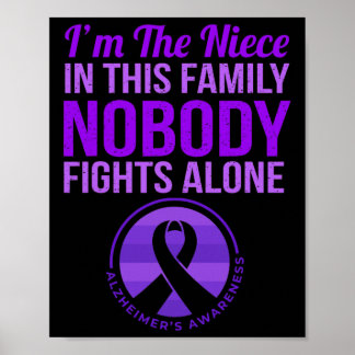 Affiche La nièce Personne ne combat seul La conscience d'A