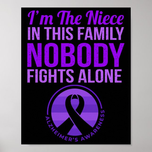 Affiche La nièce Personne ne combat seul La conscience d'A (Devant)