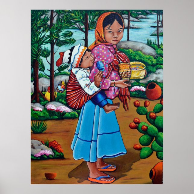 Affiche La Niña Tarahumara (Devant)