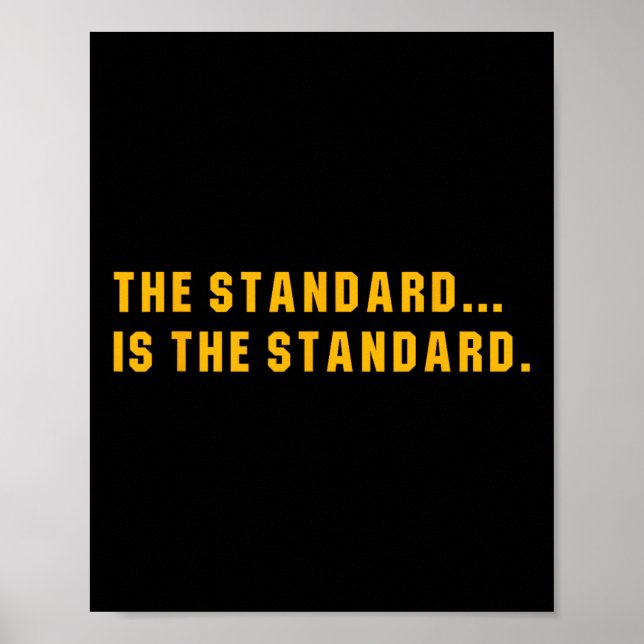 Affiche La Norme Est... La Standard (Devant)