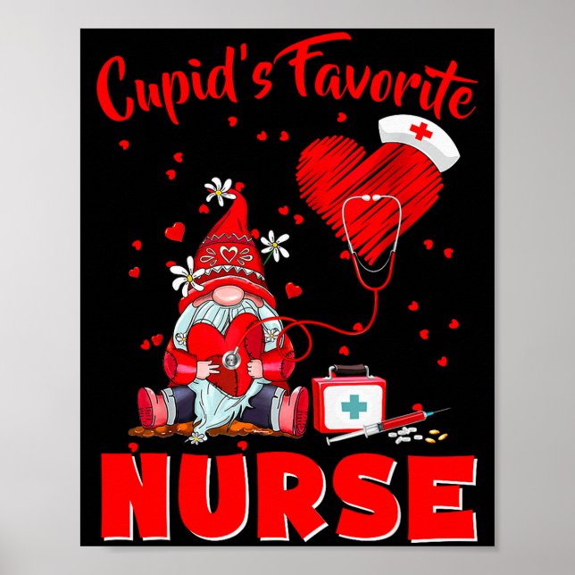 Affiche La nounou préférée de Cupidon Gnome de la Saint-Va (Devant)