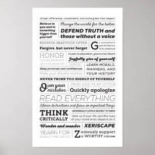 Affiche La nouvelle ABC de la vie