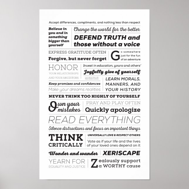 Affiche La nouvelle ABC de la vie (Devant)