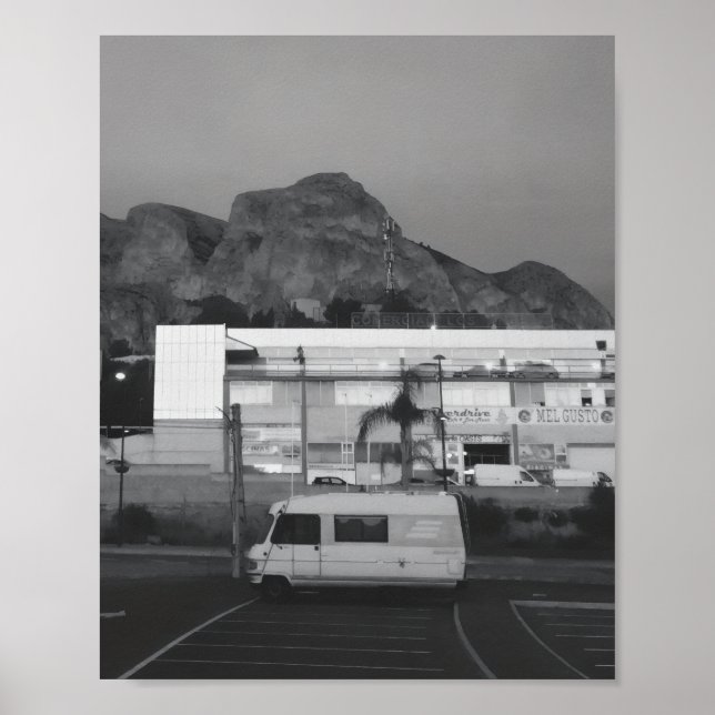 Affiche La Nucia B&W (Devant)