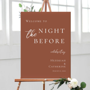 Affiche La nuit avant la répétition terre cuite bienvenue