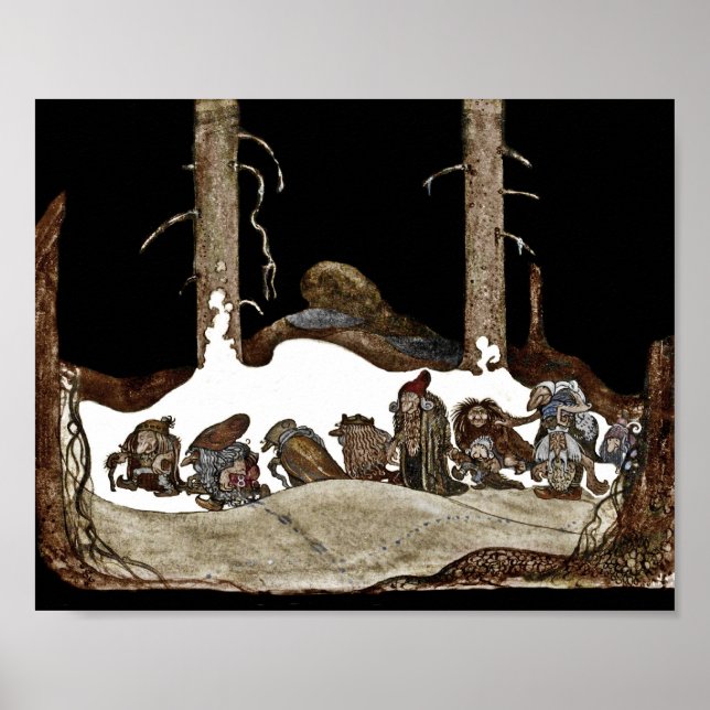 Affiche La nuit d'hiver (Devant)