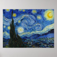 La nuit étoilée, 1889 par Vincent van Gogh