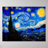 La nuit étoilée par Vincent Van Gogh